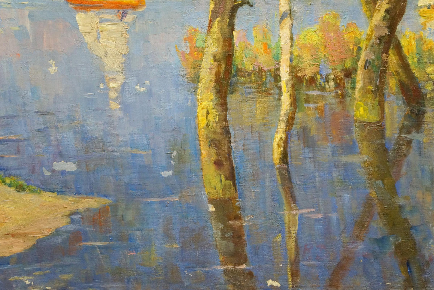 Oil painting landscape Dobrzhansky Victor Mikhailovich