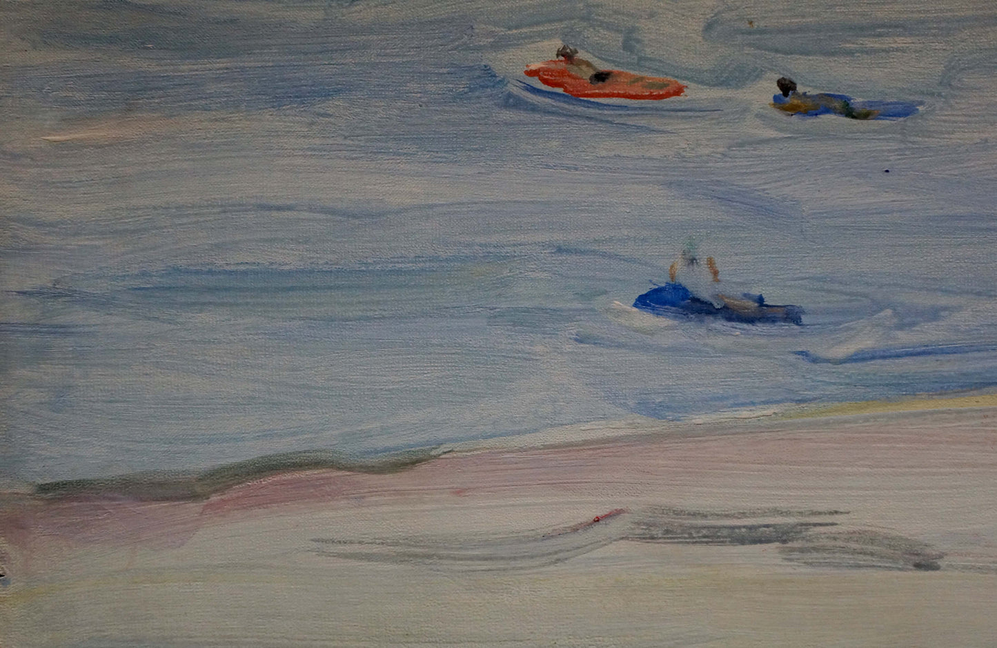 Oil painting On a rest Tkachenko Valentin Yakovlevich