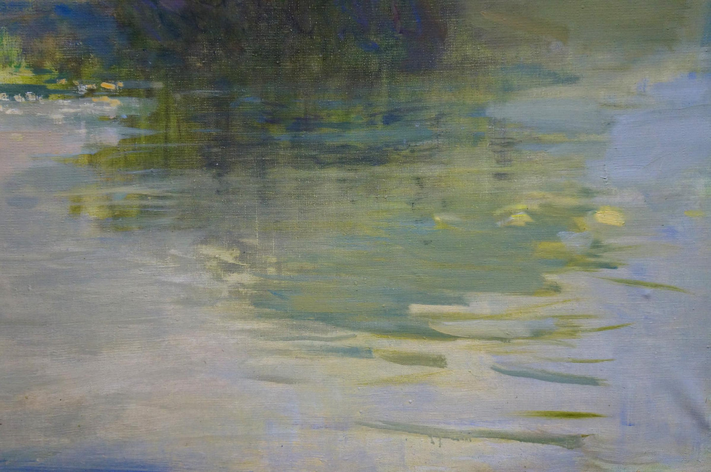 Oil painting Fog has fallen Bezugly Daniil Ivanovich