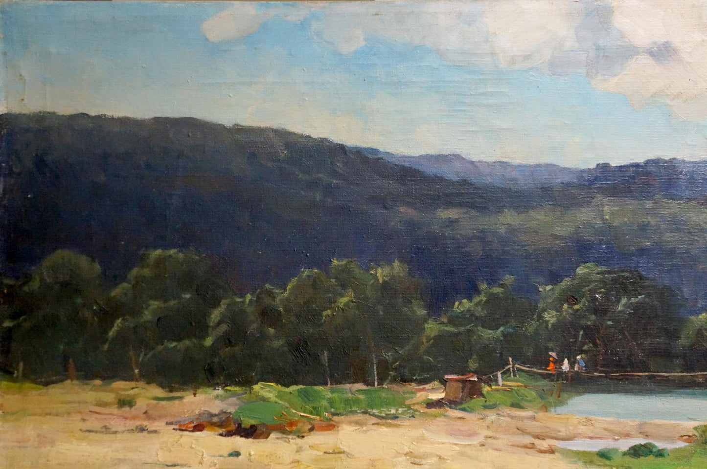Oil painting Landscape Bokshay Joseph Iosifovich