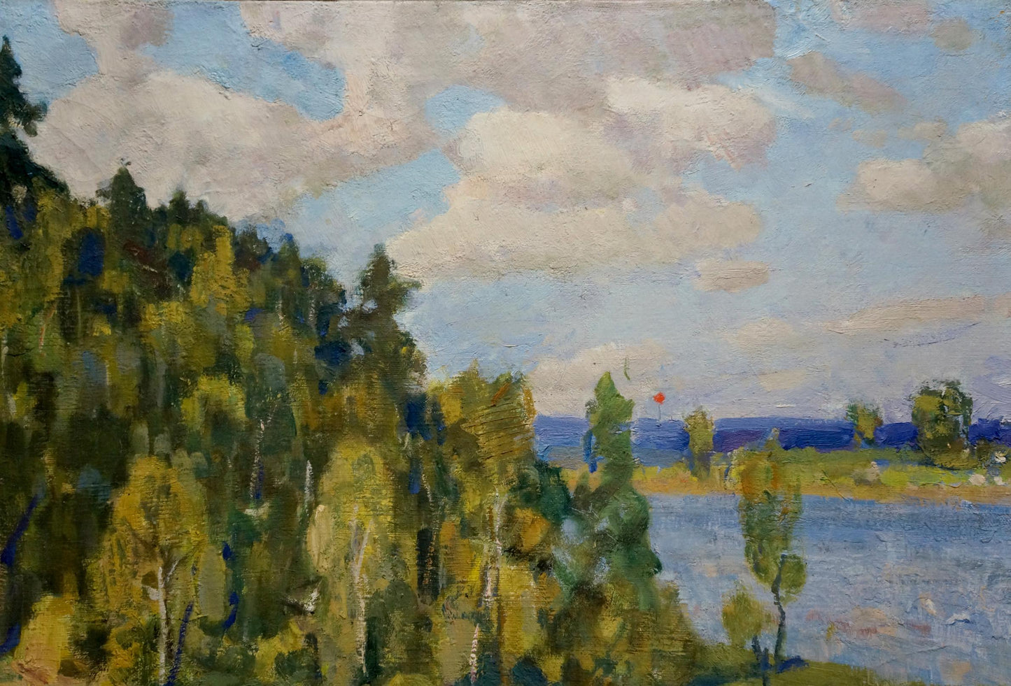 Oil painting Near the shore Nesterenko Boris Grigorievich
