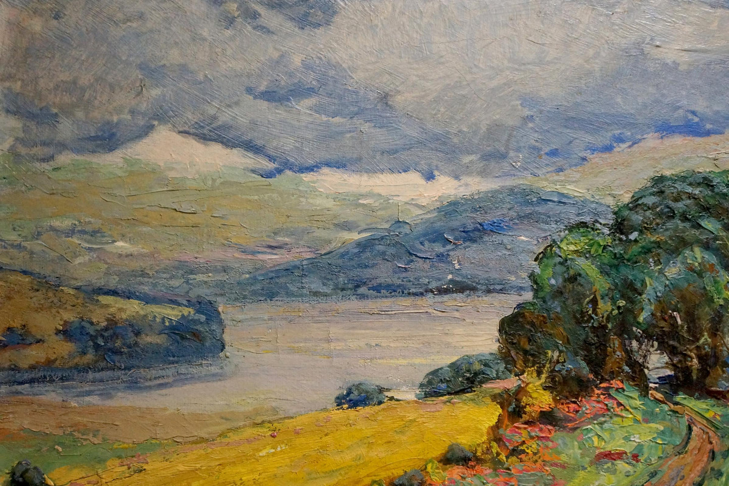 Oil painting The rain is over Miroshnichenko Pavel Petrovich