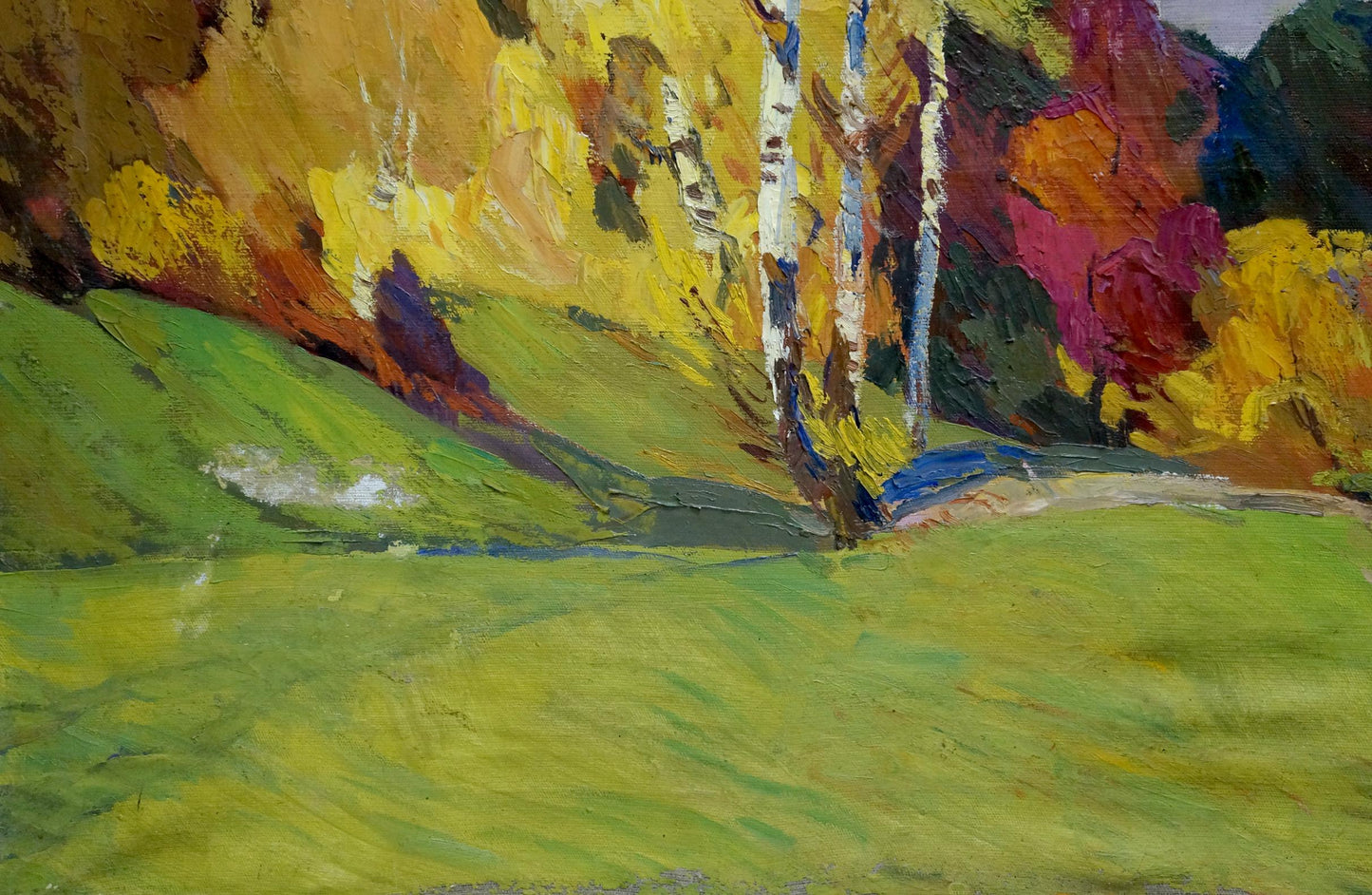 Oil painting Landscape Bednoshey Daniil Panteleyevich