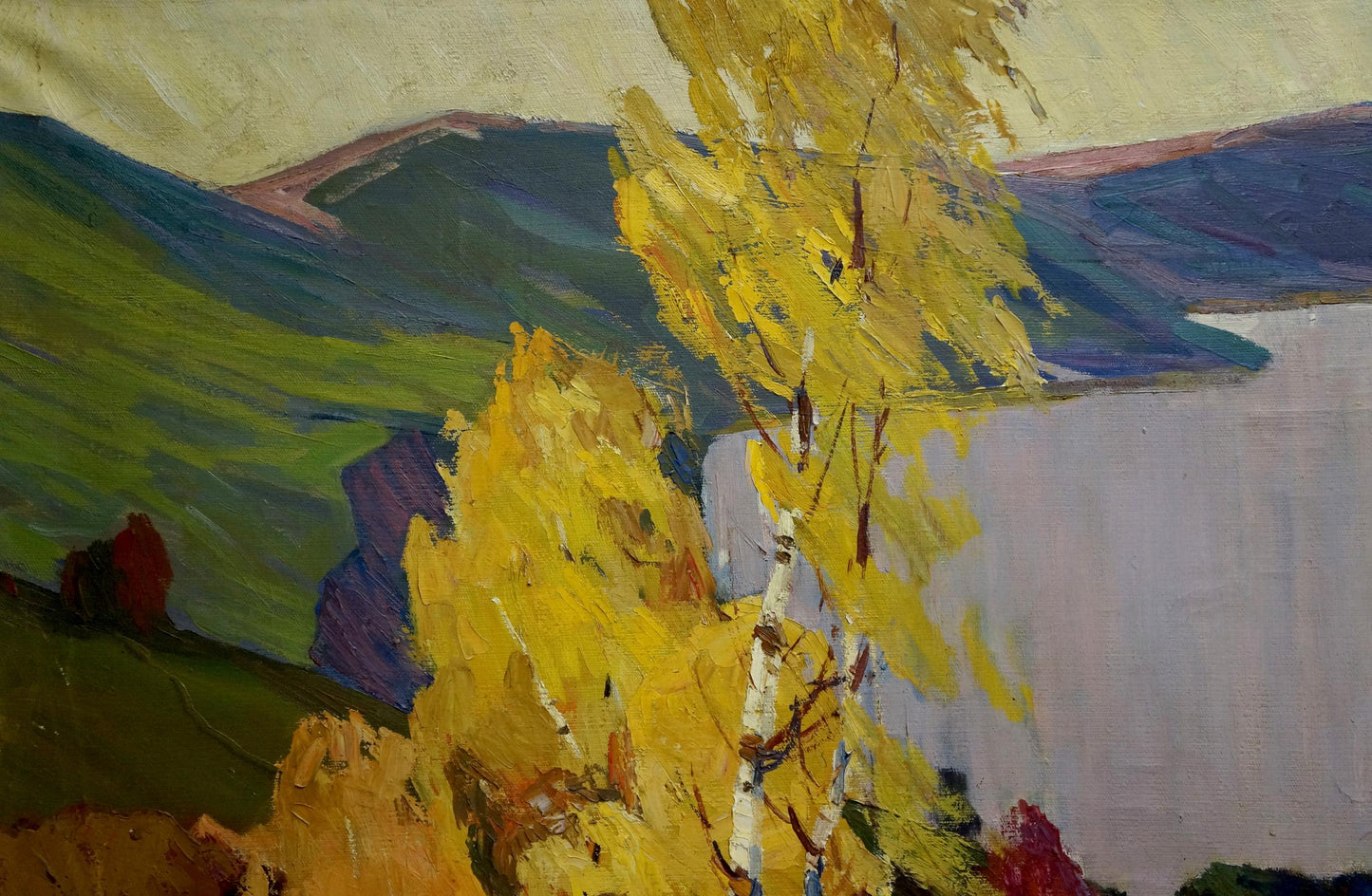 Oil painting Landscape Bednoshey Daniil Panteleyevich