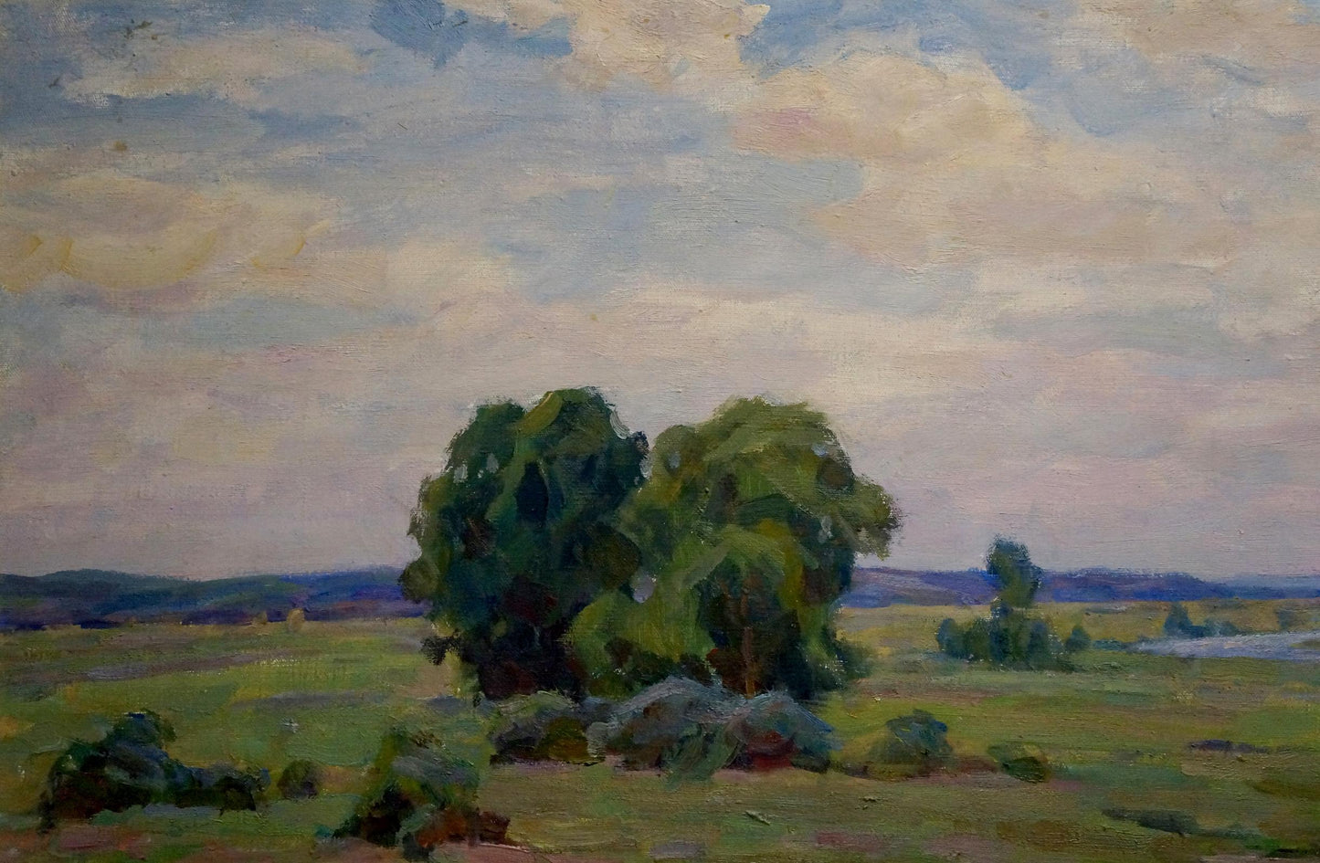 Oil painting Landscape Borimchuk Mikhail Petrovich
