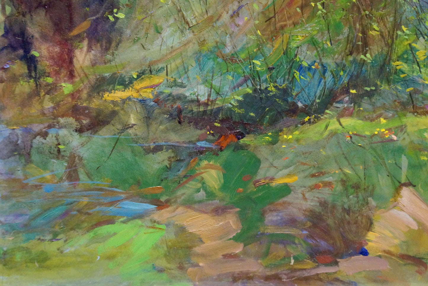 Oil painting Early May Maltsev Nikolay Alexandrovich