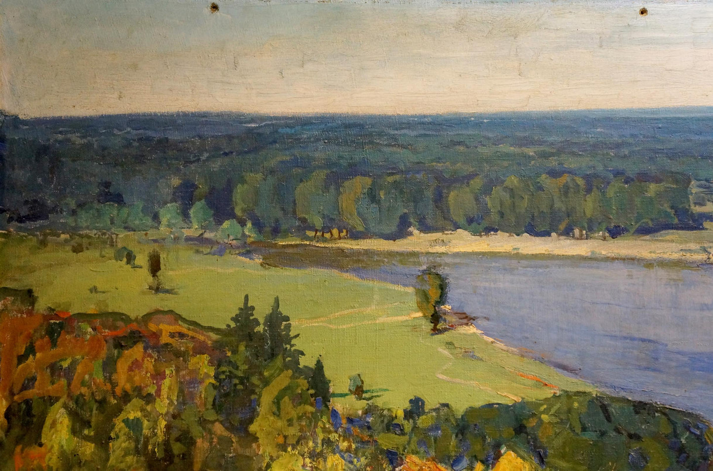 Oil painting Landscape Tyukha Ivan Andreevich