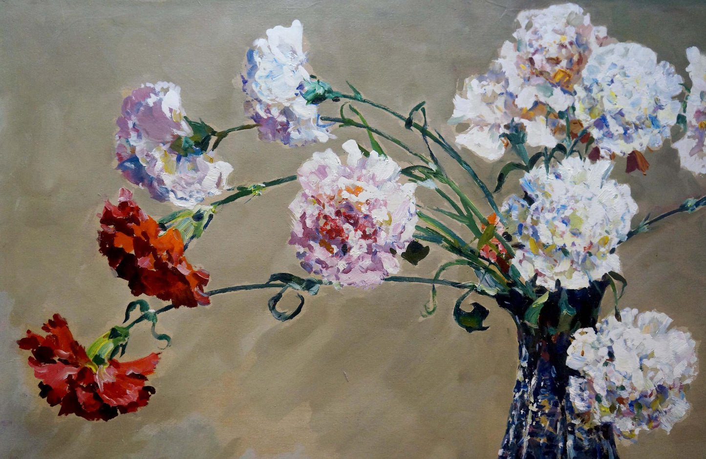 Oil painting Carnation Sidoruk Vladimir Fedorovich
