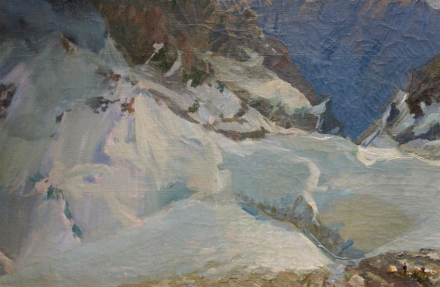 Oil painting Elbrus Smirnov Evgeny Vladimirovich