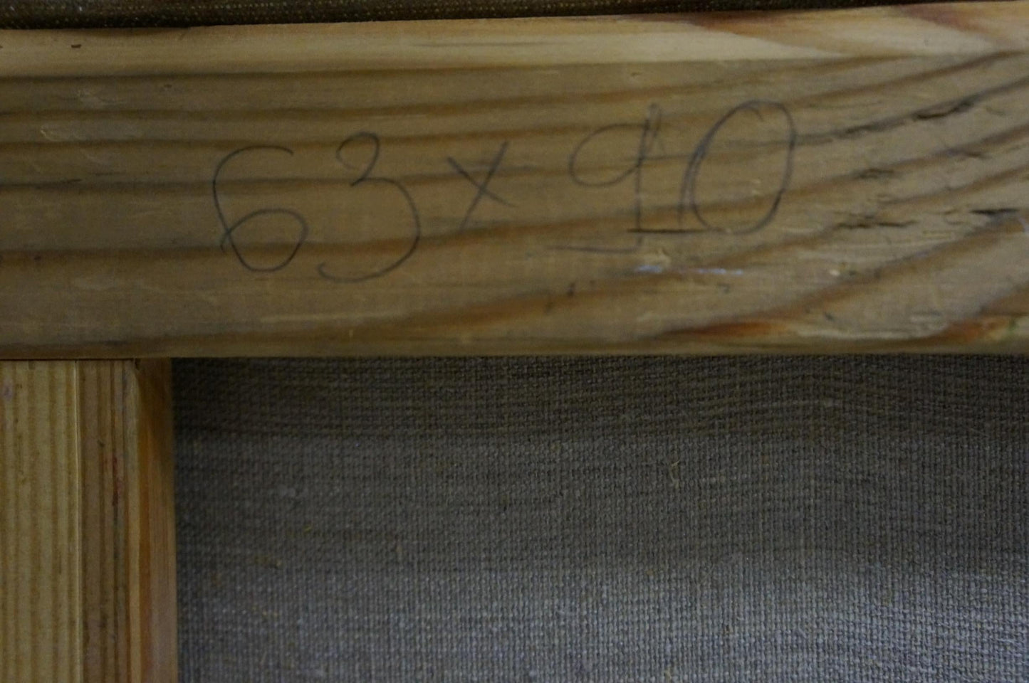 Oil painting Blooming tree