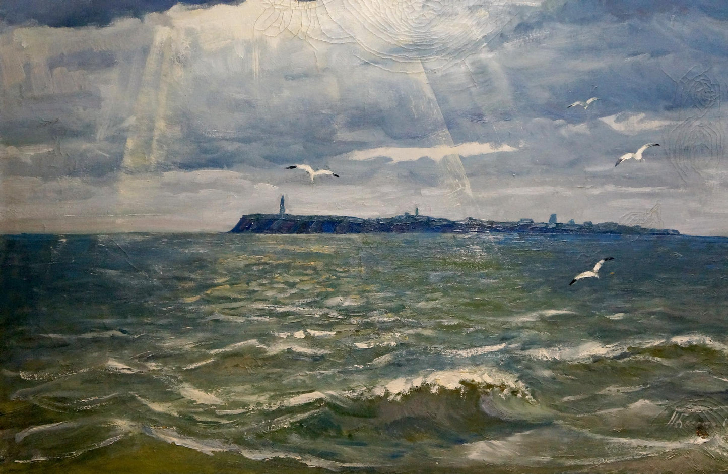 Oil painting Isle Beseda Petr Nikolayevich
