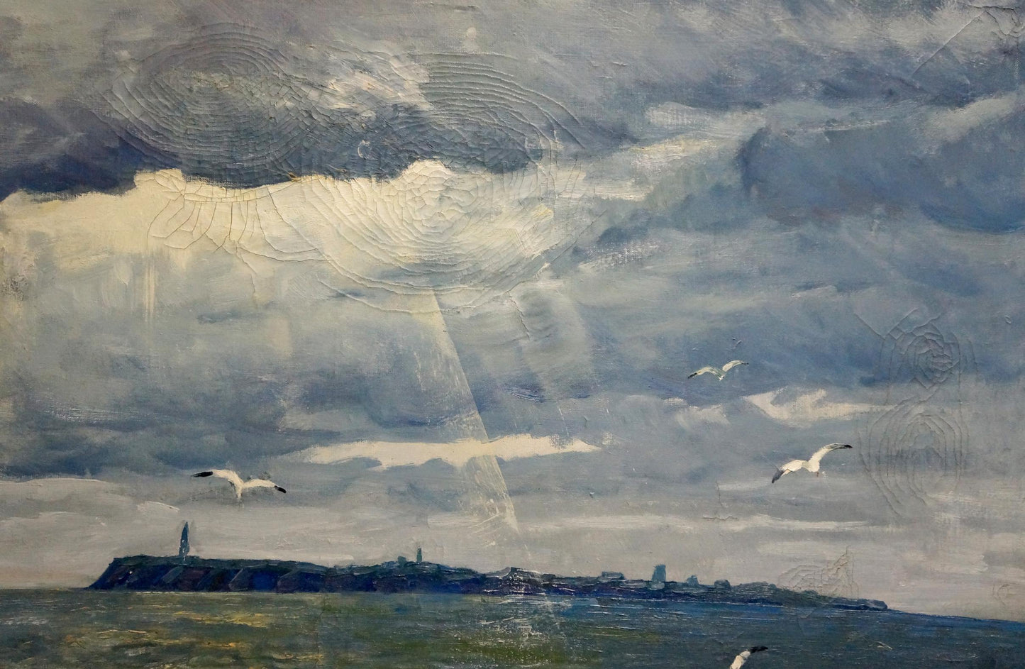 Oil painting Isle Beseda Petr Nikolayevich