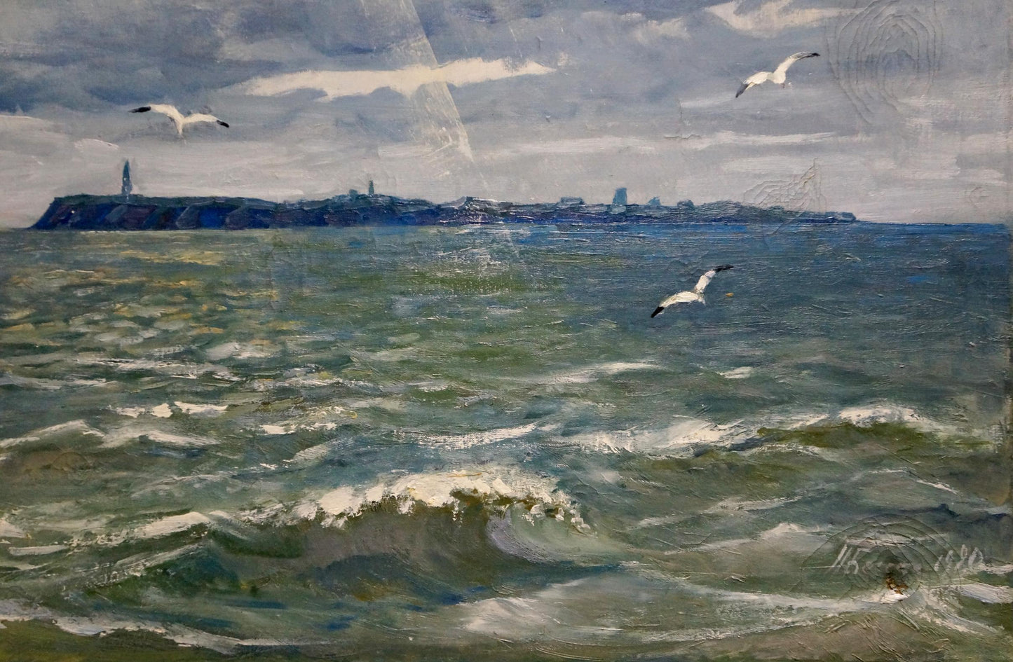 Oil painting Isle Beseda Petr Nikolayevich
