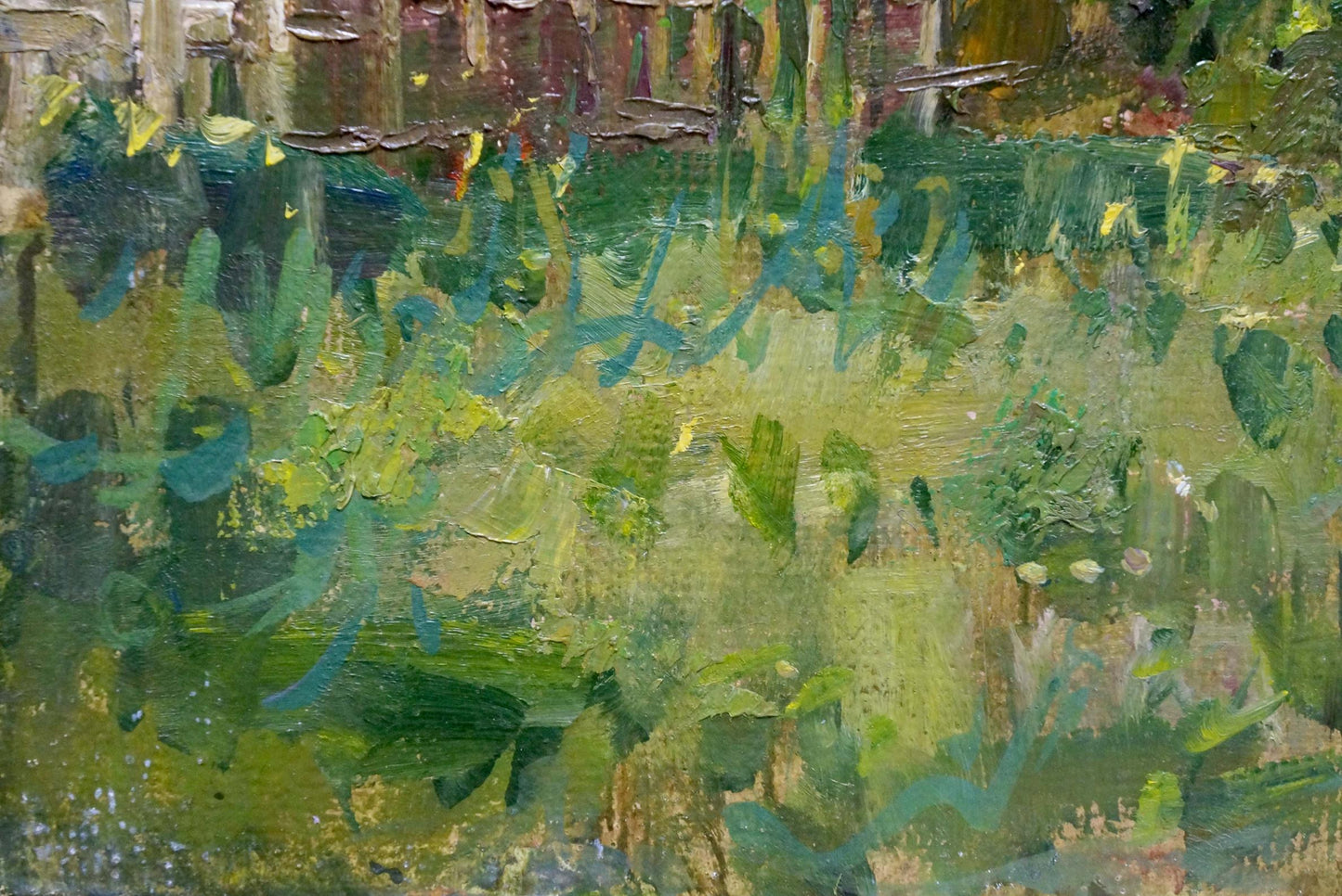 Oil painting Lilac blooms Olkhov Vladimir Nikolaevich
