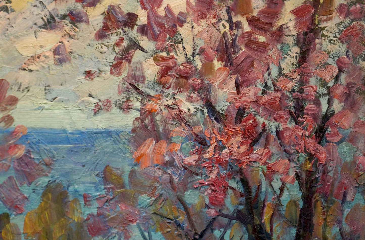 Oil painting Spring Kolomoitsev Petr Mikhailovich