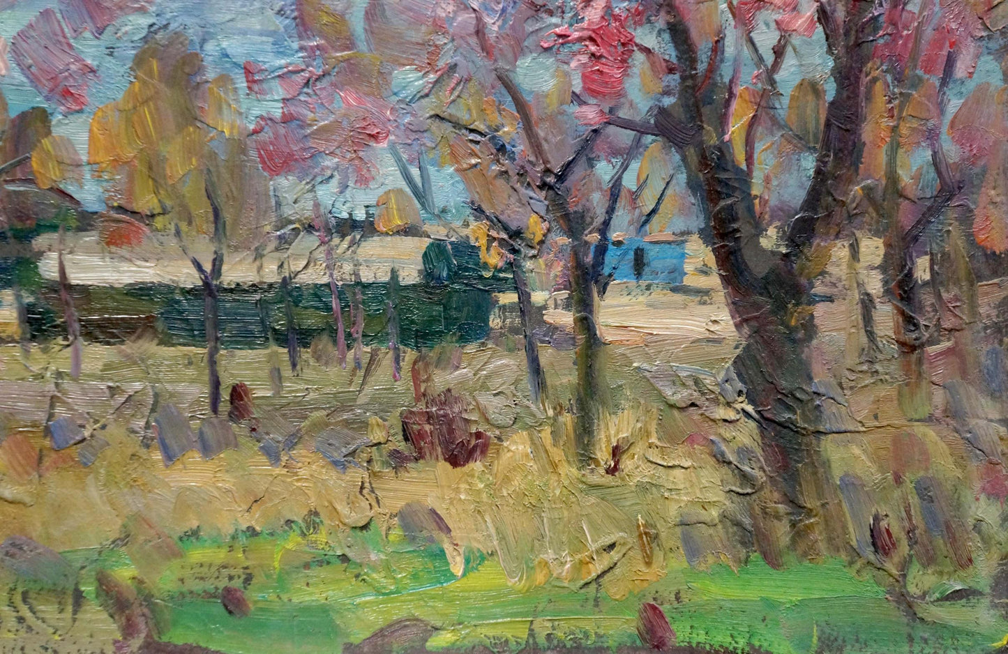 Oil painting Spring Kolomoitsev Petr Mikhailovich
