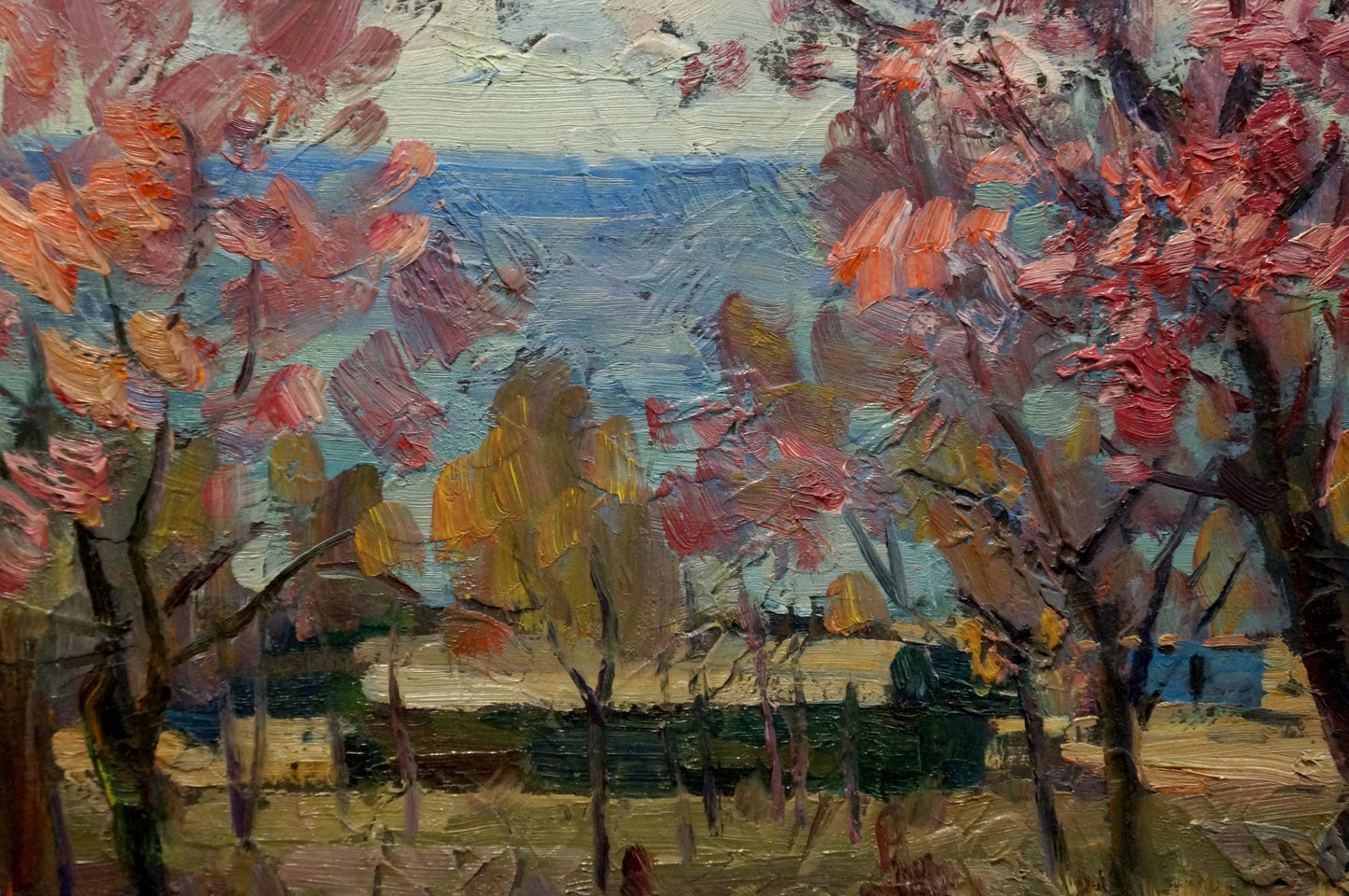 Oil painting Spring Kolomoitsev Petr Mikhailovich