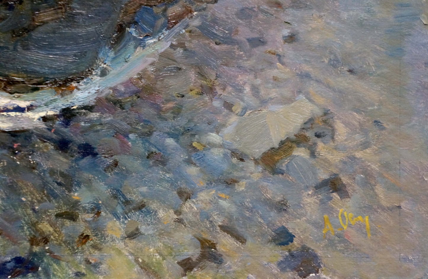 Oil painting Seascape Osipov Alexander Yakovlevich