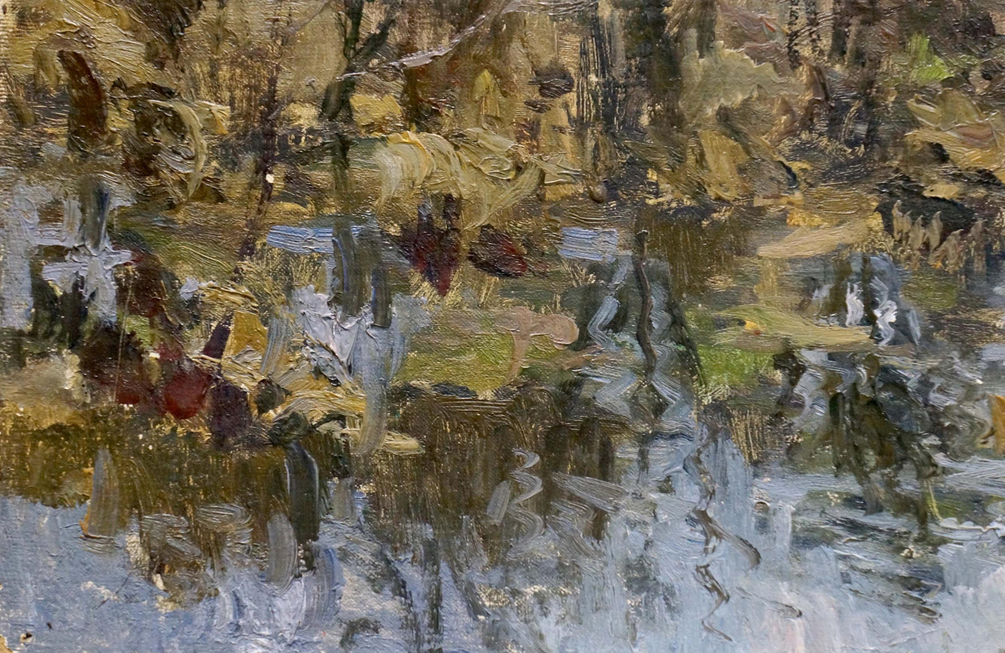Oil painting After the rain Korzh Vladimir Demyanovich