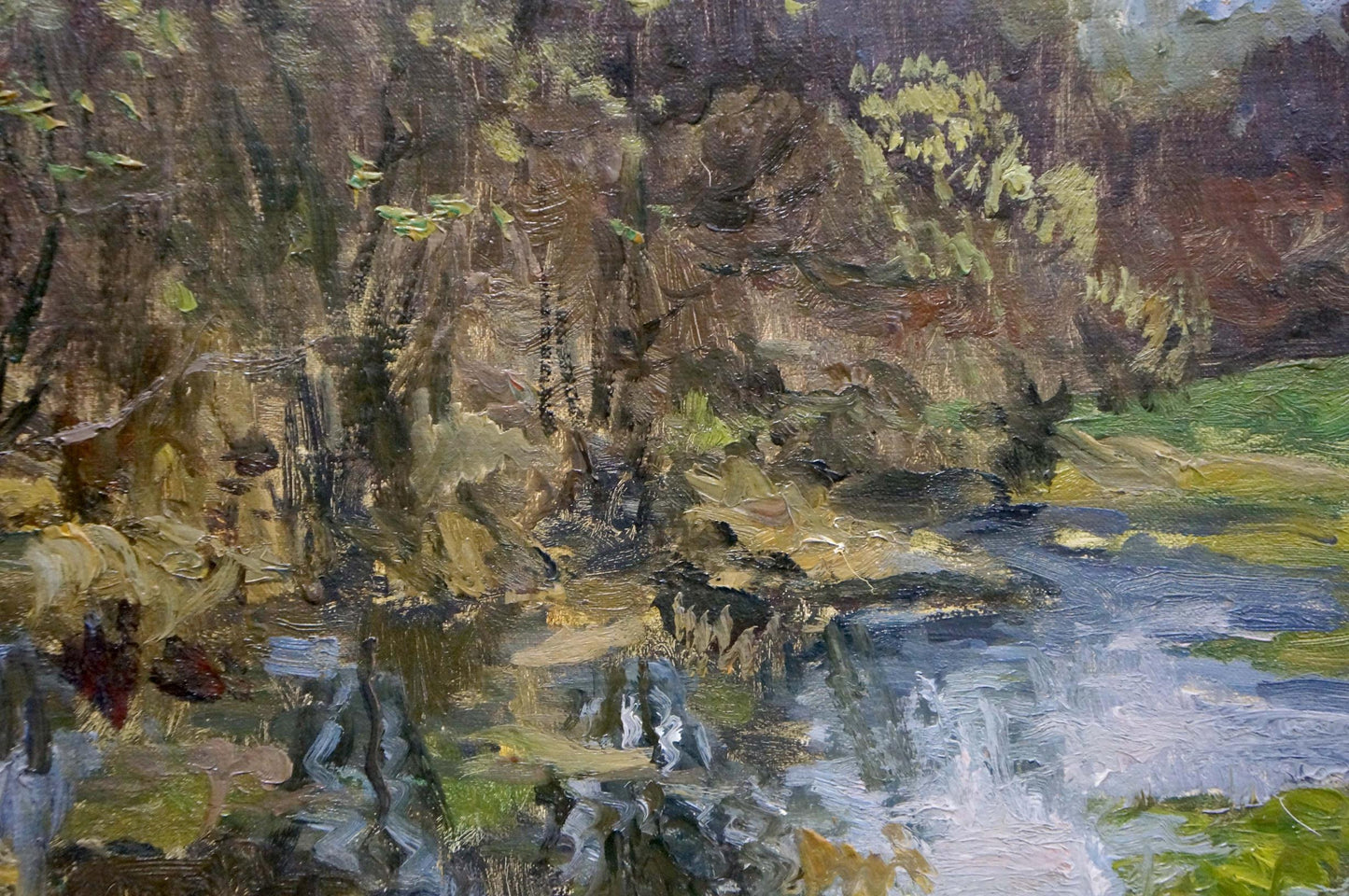 Oil painting After the rain Korzh Vladimir Demyanovich