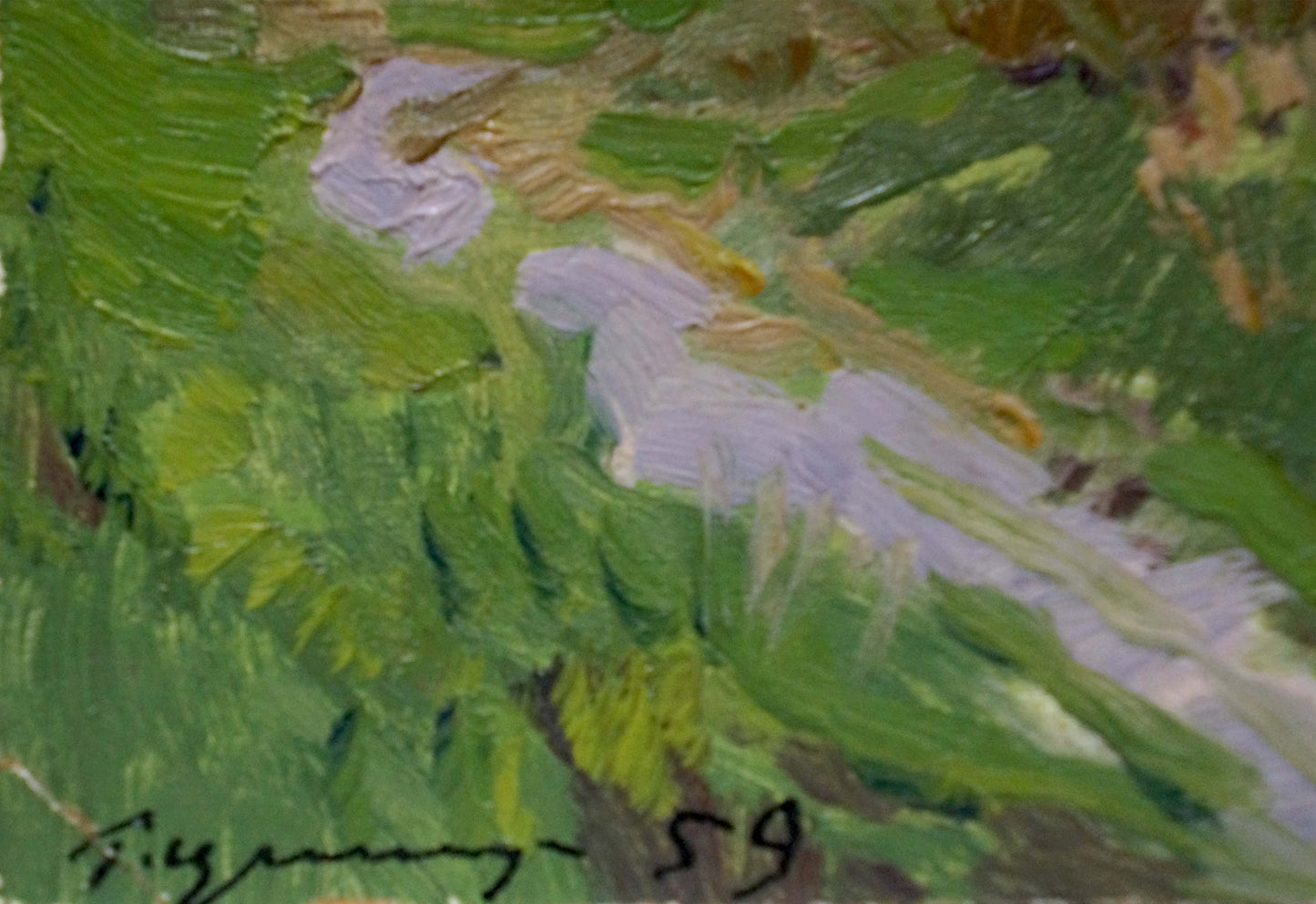 Oil painting Autumn Kryzhevsky Grigory Zinovievich