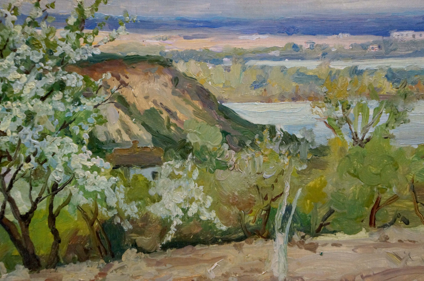 Oil painting Spring day Ivan Makarovich Gonchar