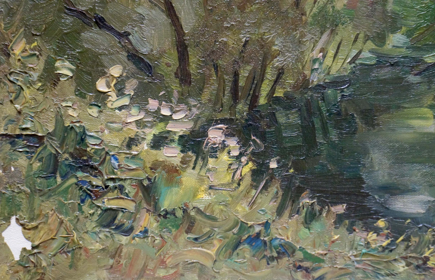 Oil painting Beginning of autumn Dmitry Lednev