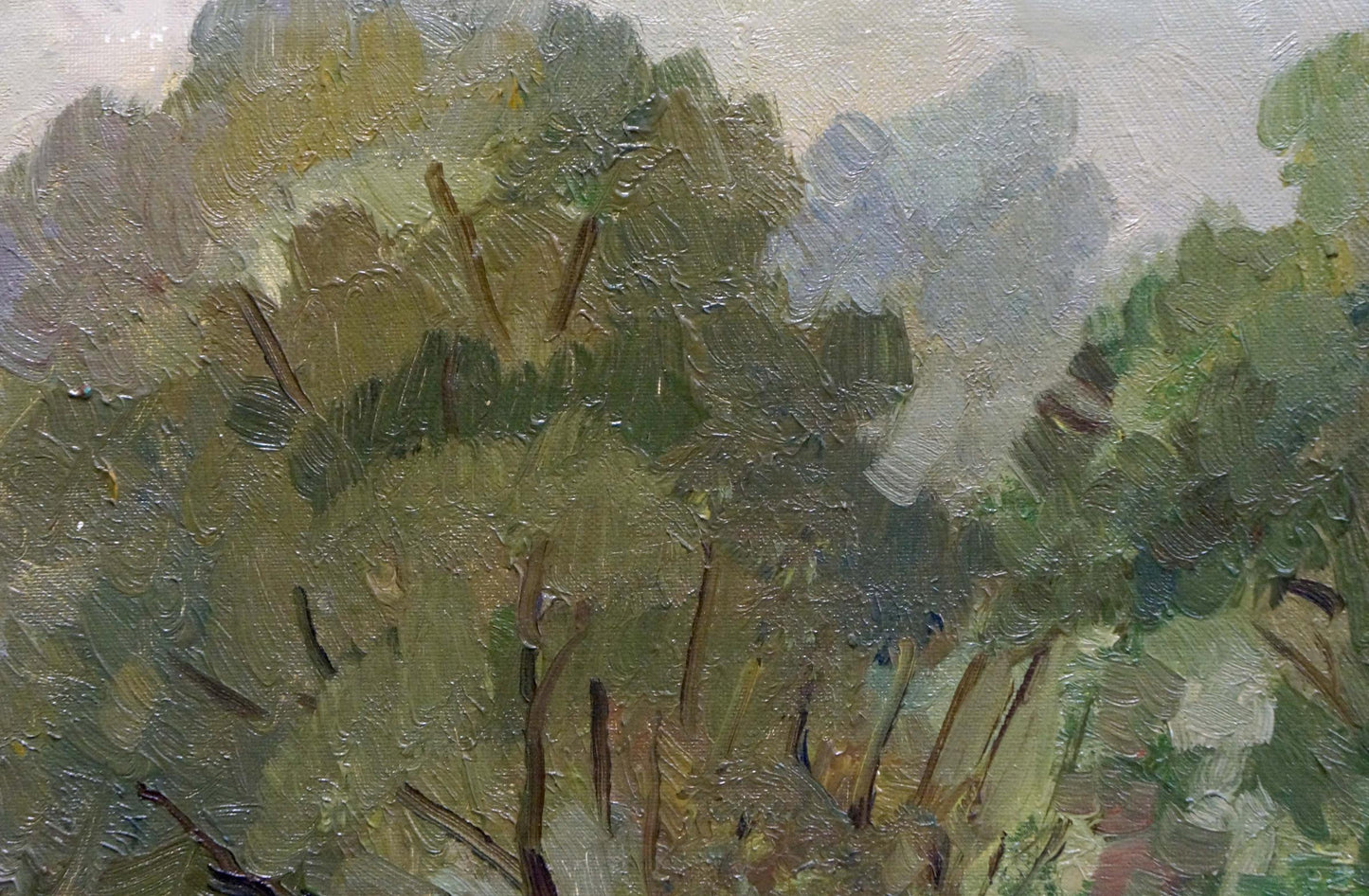 Oil painting Beginning of autumn Dmitry Lednev