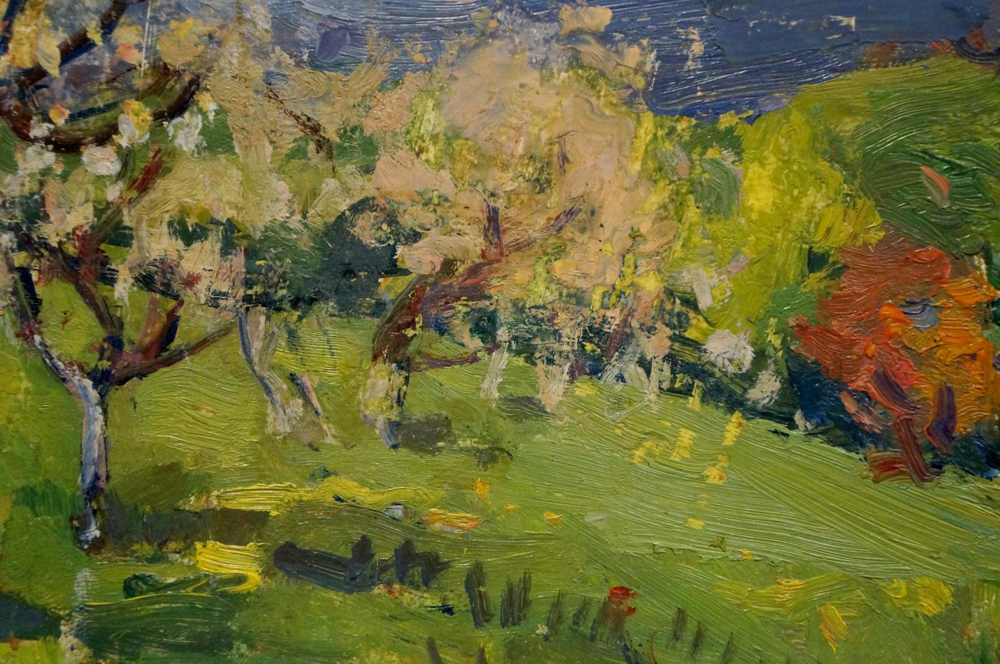 Oil painting Summer hot day Bakaev Sergey Ivanovich