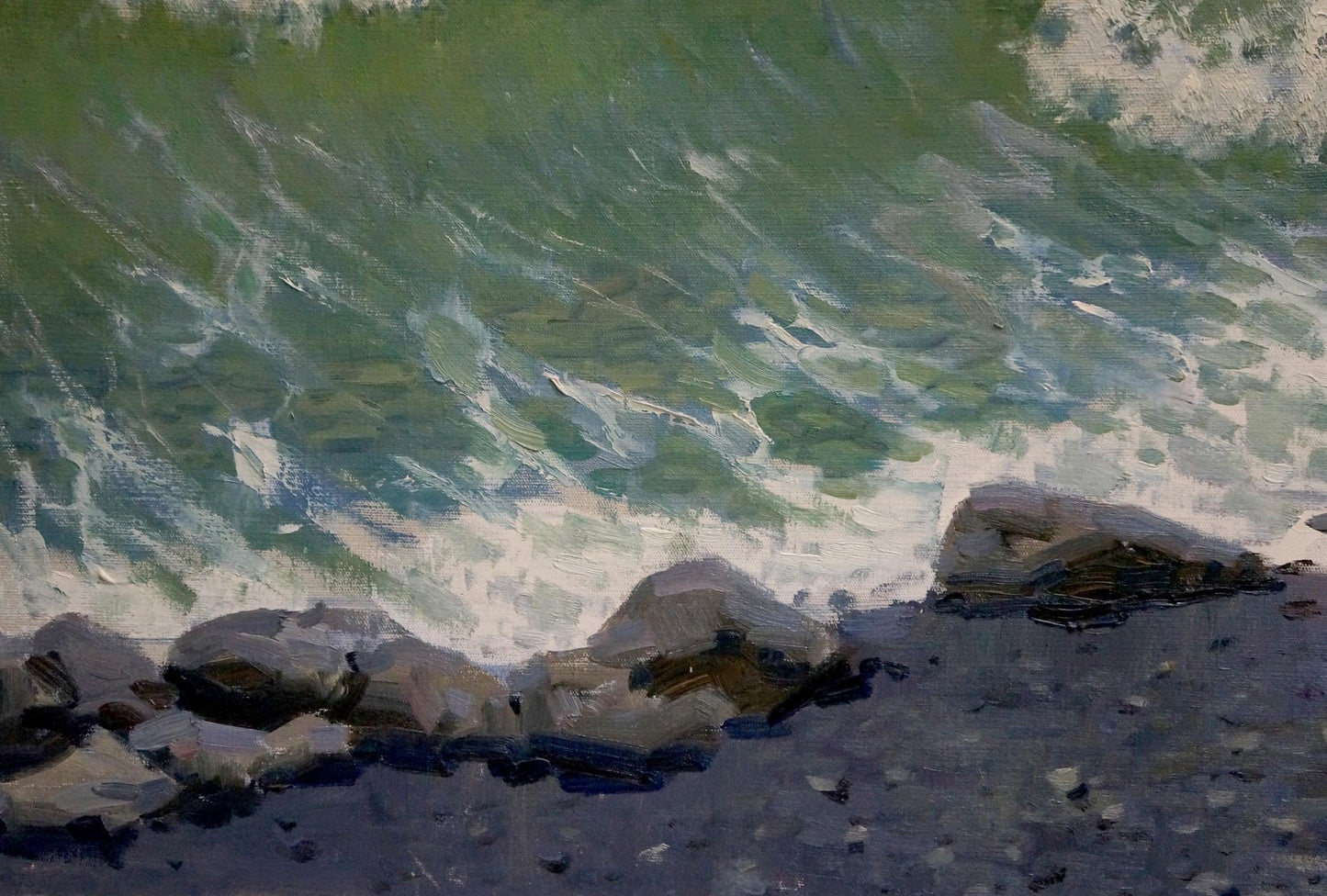 Oil painting Seascape Puzyr'kov Viktor Grigor'yevich