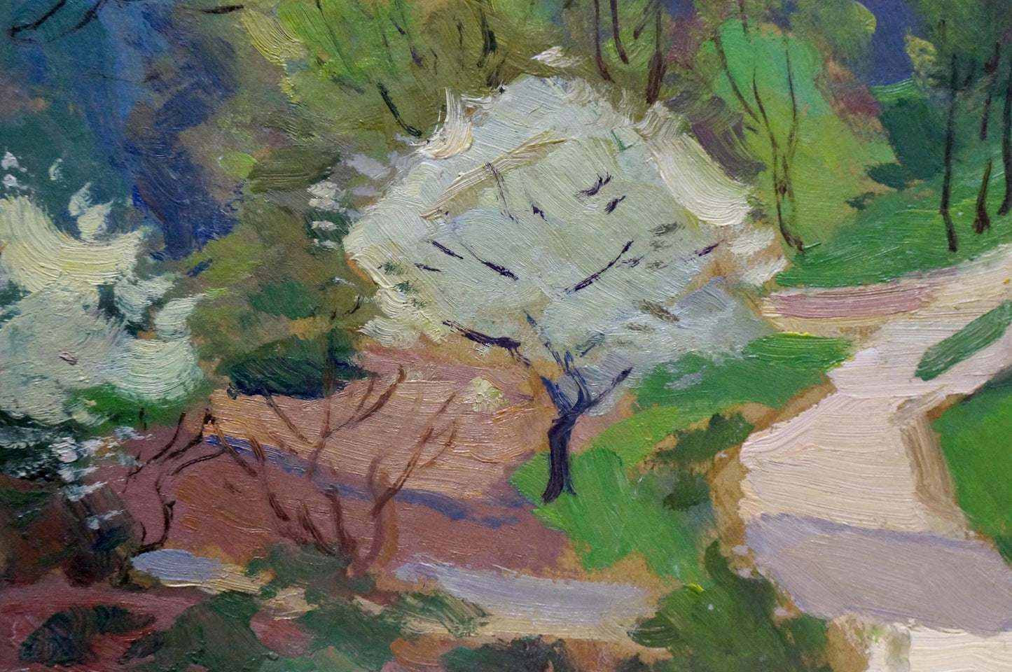 Oil painting Summer has come Buryachok Nikolay Ivanovich