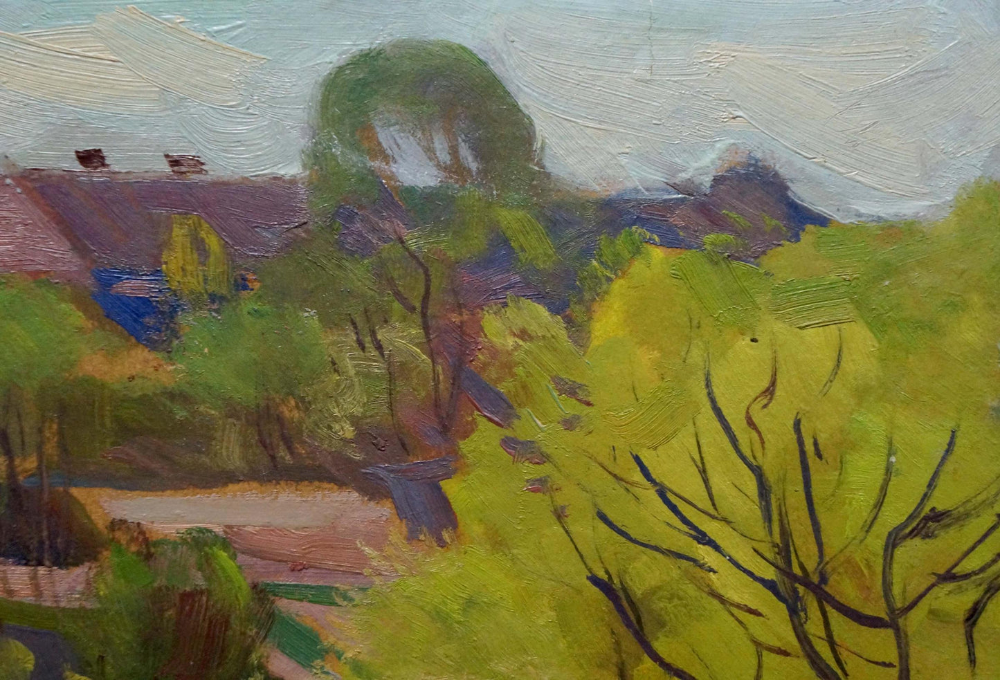Oil painting Summer has come Buryachok Nikolay Ivanovich