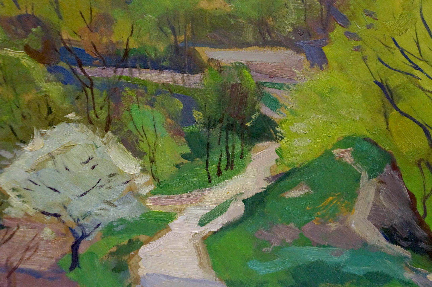 Oil painting Summer has come Buryachok Nikolay Ivanovich