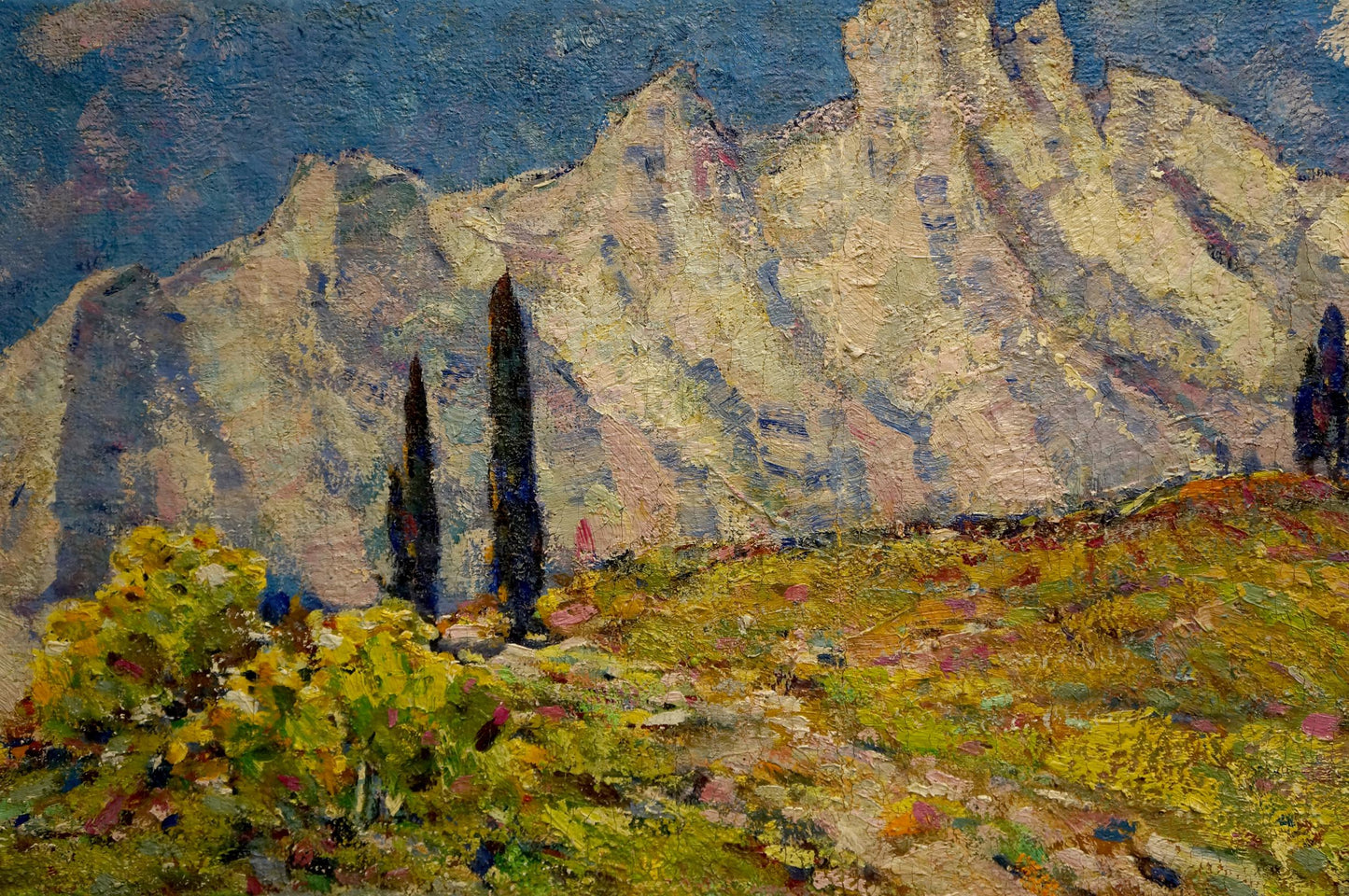 Oil painting Ai-petri Bakaev Sergey Ivanovich