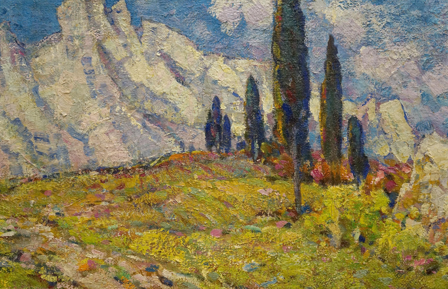 Oil painting Ai-petri Bakaev Sergey Ivanovich