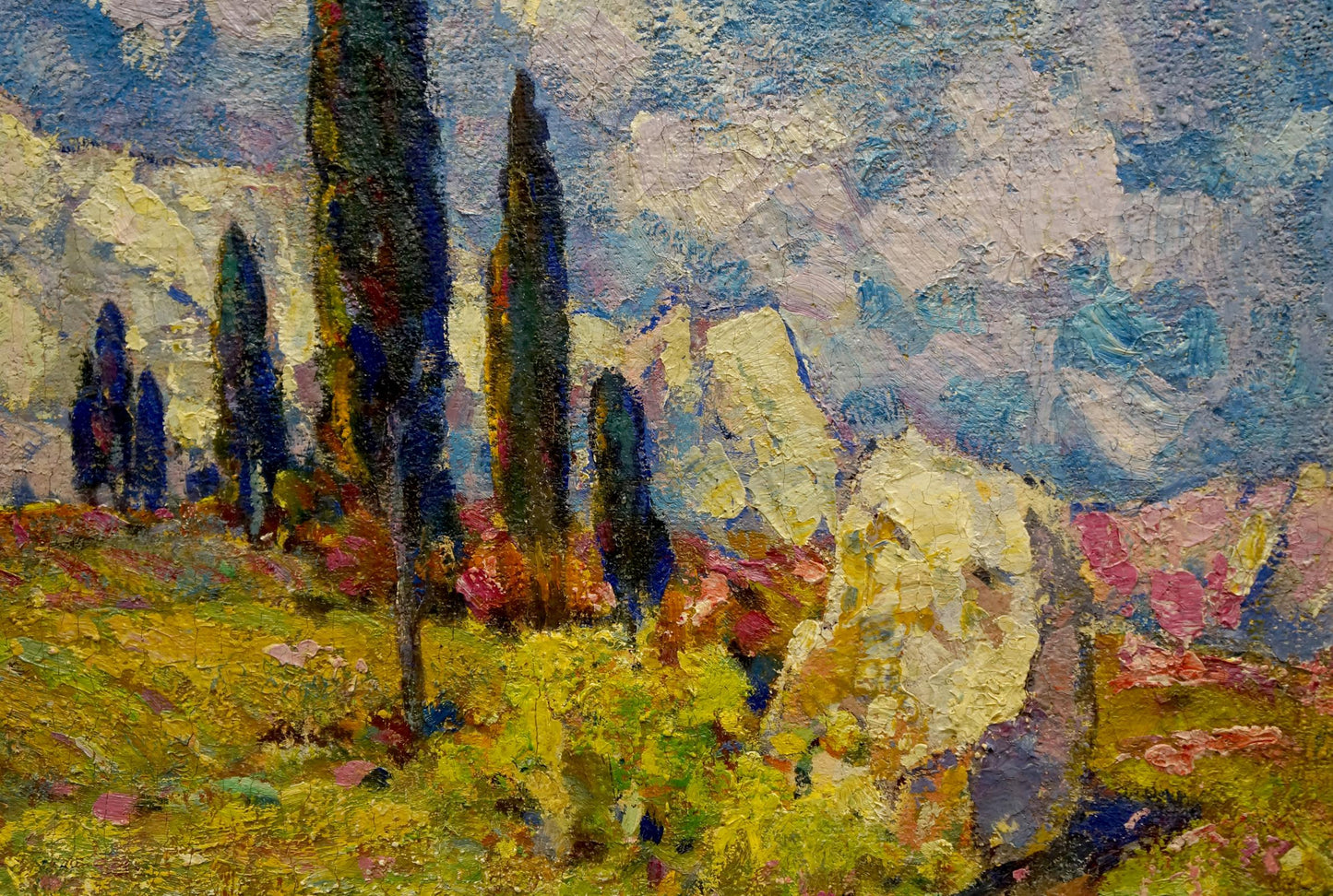 Oil painting Ai-petri Bakaev Sergey Ivanovich