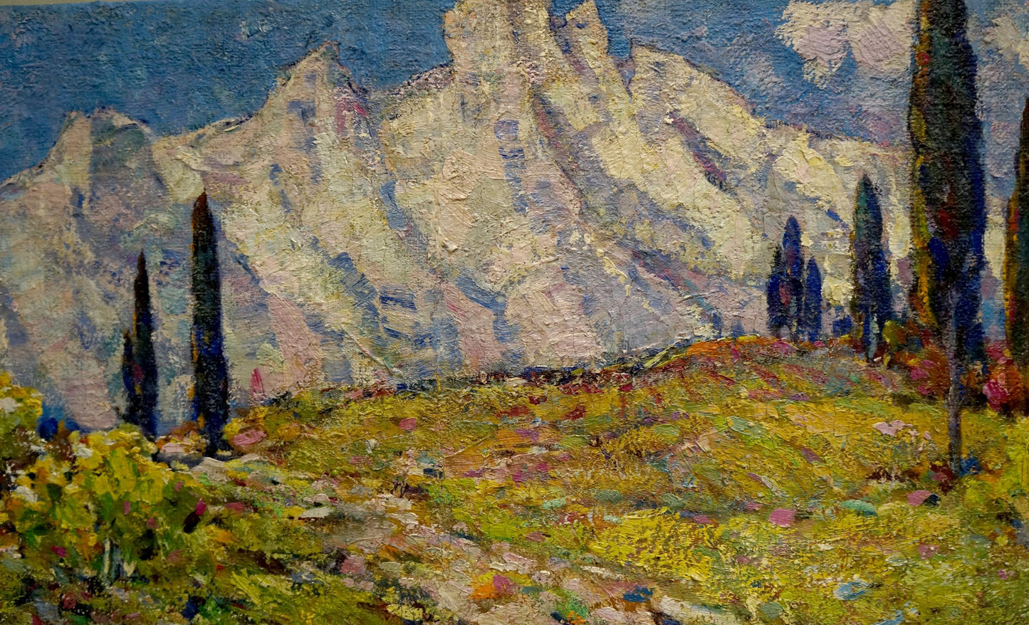 Oil painting Ai-petri Bakaev Sergey Ivanovich