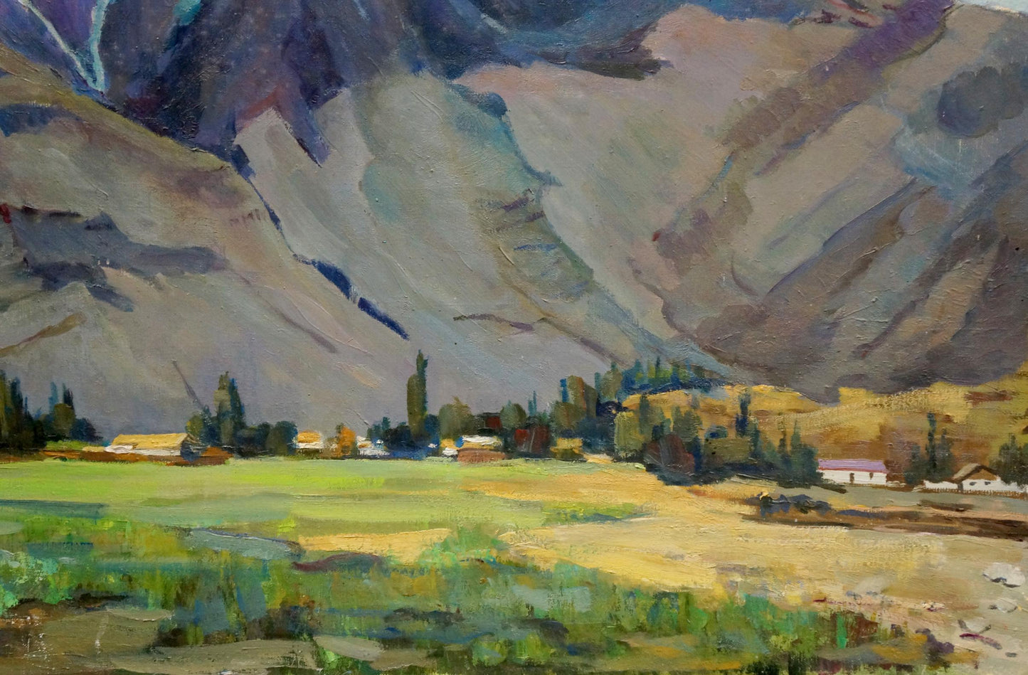 Oil painting Mountain landscape Buryak V.V.