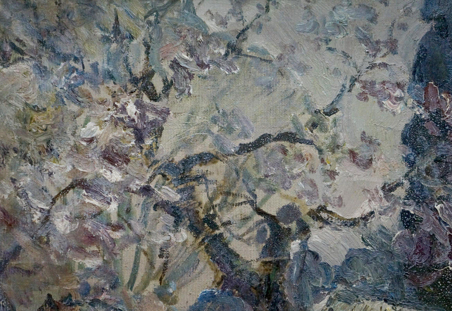 Oil painting Spring landscape Khan Nikolay Alekseevich