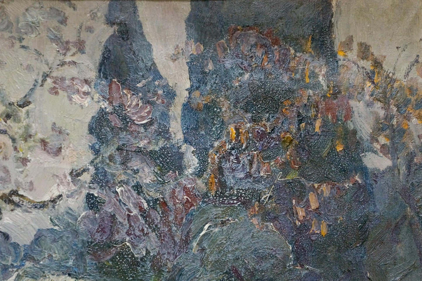 Oil painting Spring landscape Khan Nikolay Alekseevich