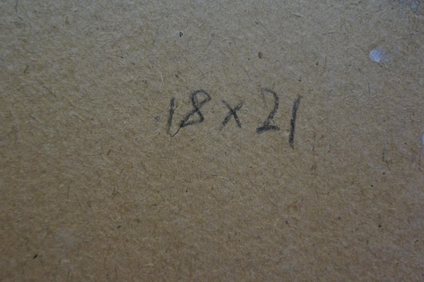 Oil painting Yard before a thunderstorm Unknown artist