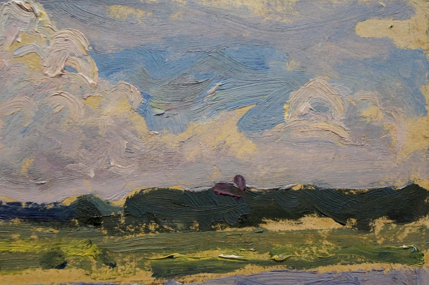 Oil painting Before the rain Trohimenko Karp Demyanovich