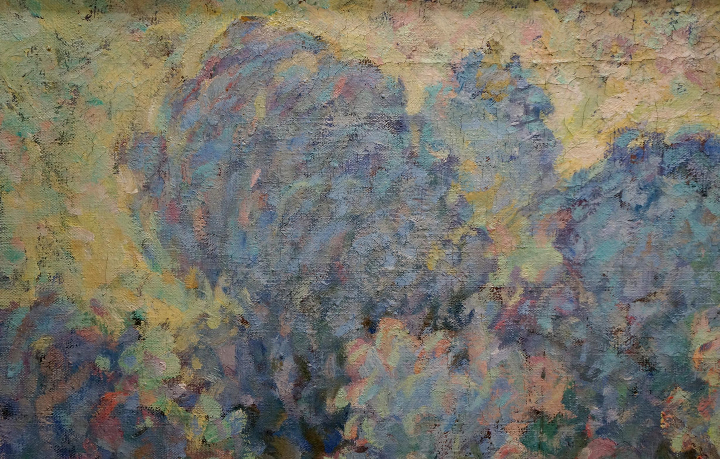 Oil painting Winter morning Khvedchuk Leonid Vladimirovich