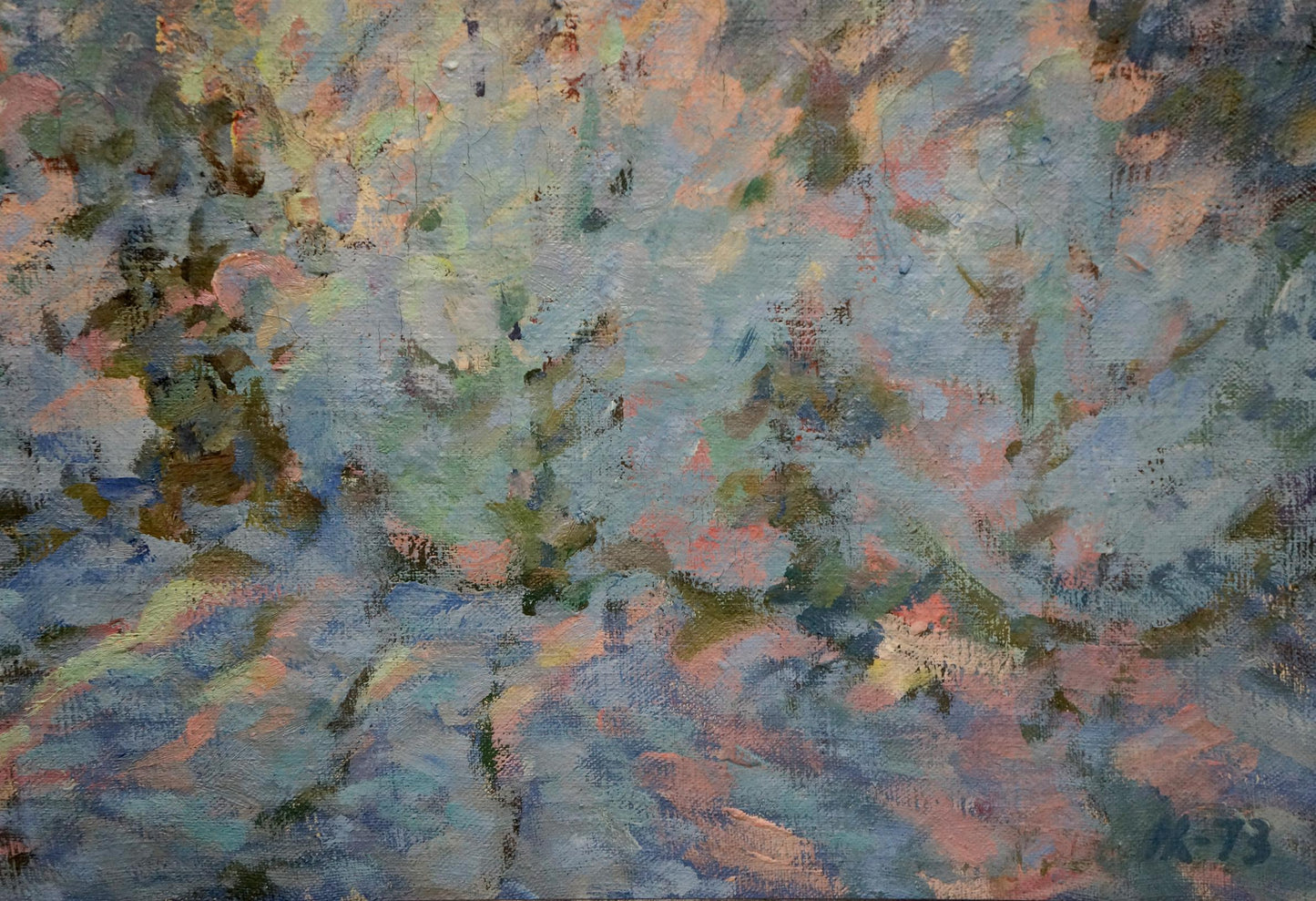 Oil painting Winter morning Khvedchuk Leonid Vladimirovich