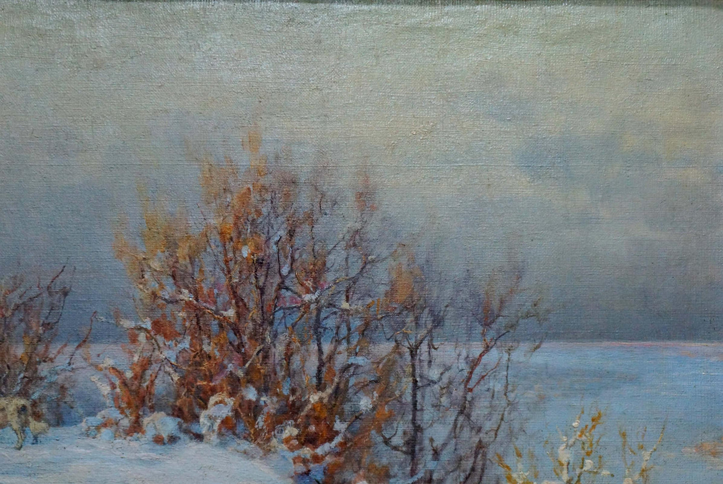 Oil painting Winter fairy tale Kovalskaya-Ilyina Polina Vladimirovna