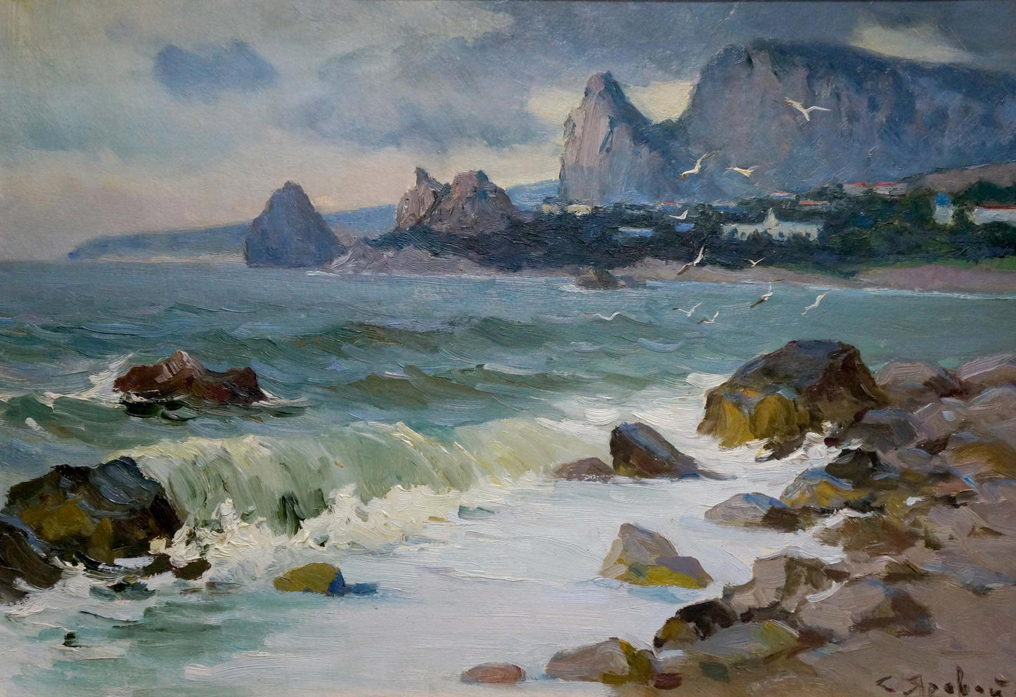 Oil painting Seascape Stepan Yarovoy