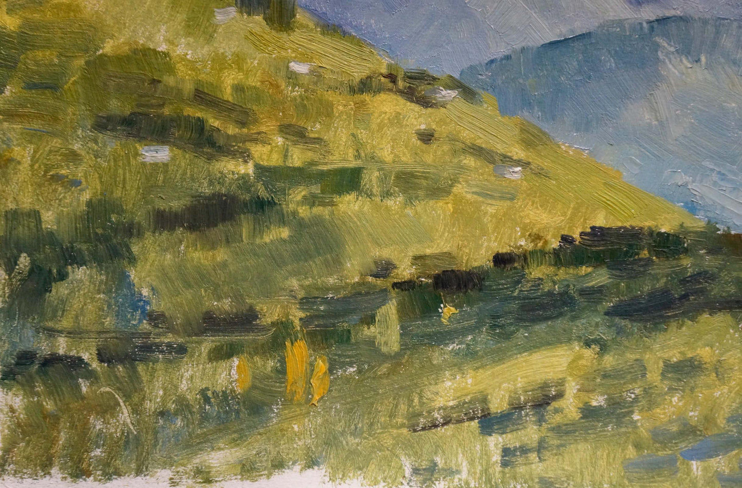 Oil painting Mining quarry Unknown artist