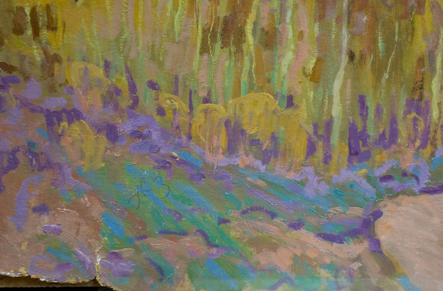 Oil painting Golden autumn Zhabinsky A. M.