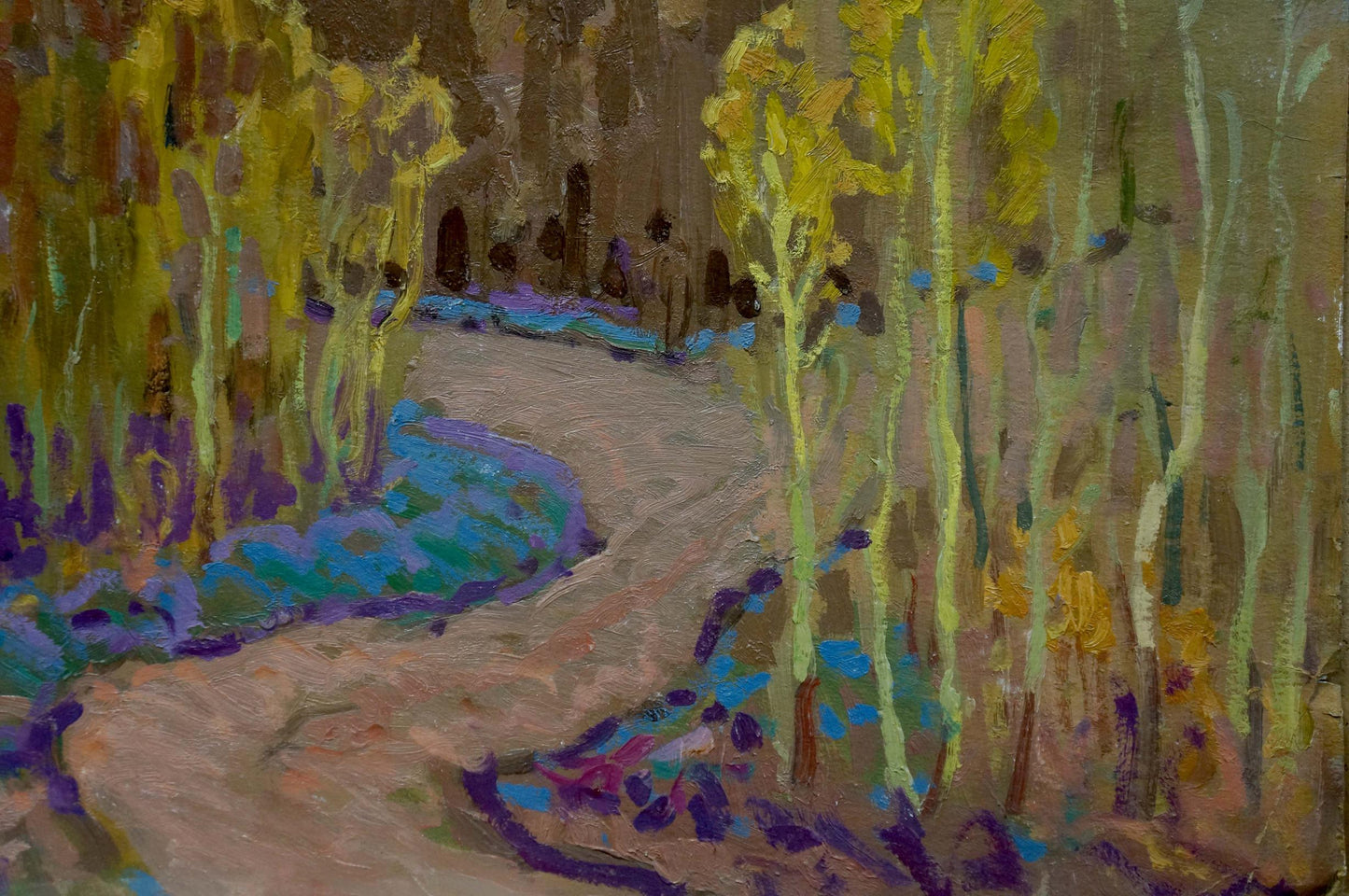 Oil painting Golden autumn Zhabinsky A. M.