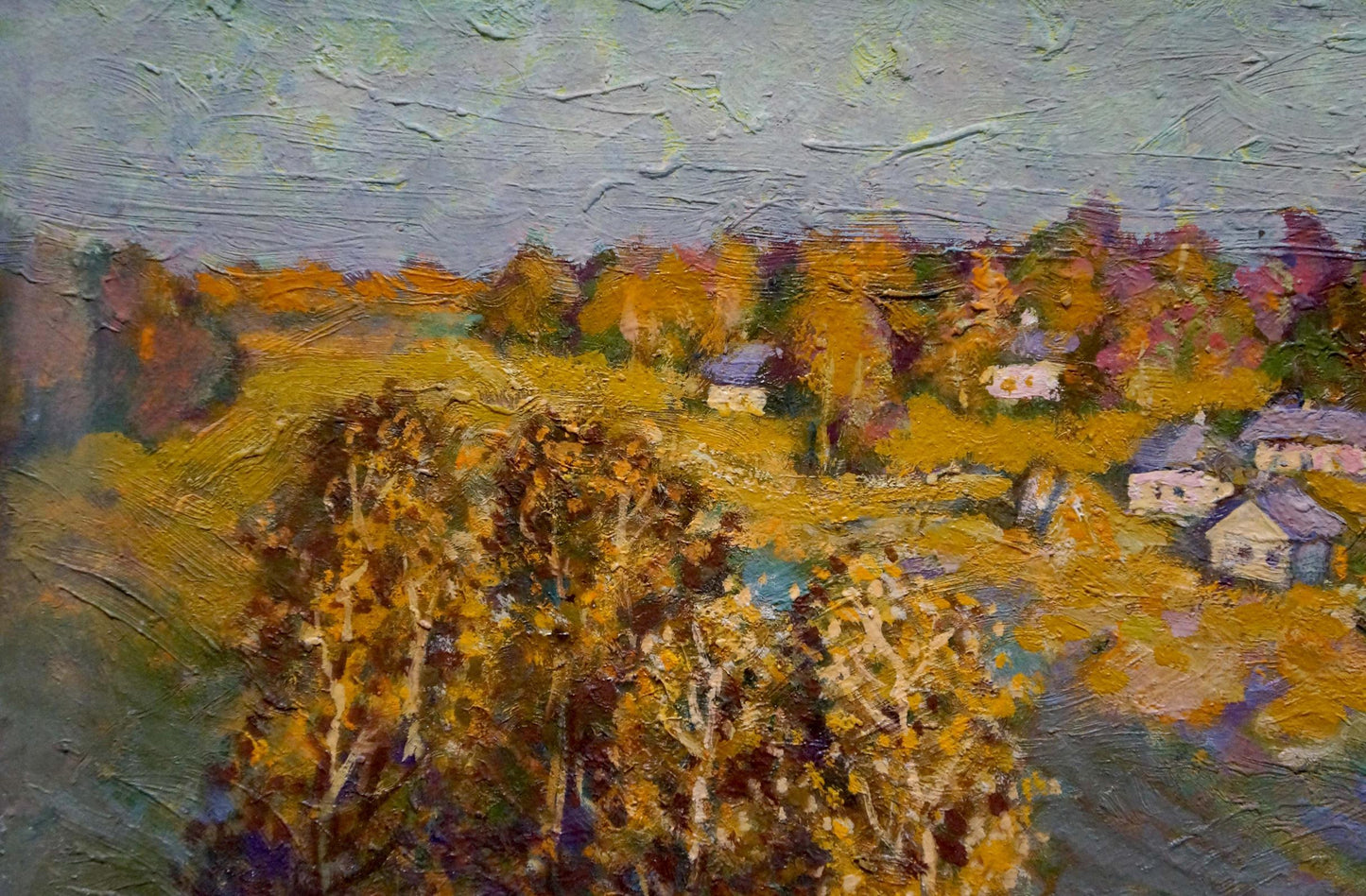 Oil painting Radiant day Miroshnichenko Ivan Vasilievich